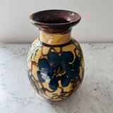 Large decorative vase signed
