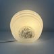 Large glass table lamp  1970’s