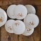 Dessert Plates & Serving Platter Royal Porcelain Vierzon Enamel
