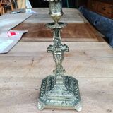 Bougeoir second Empire en bronze