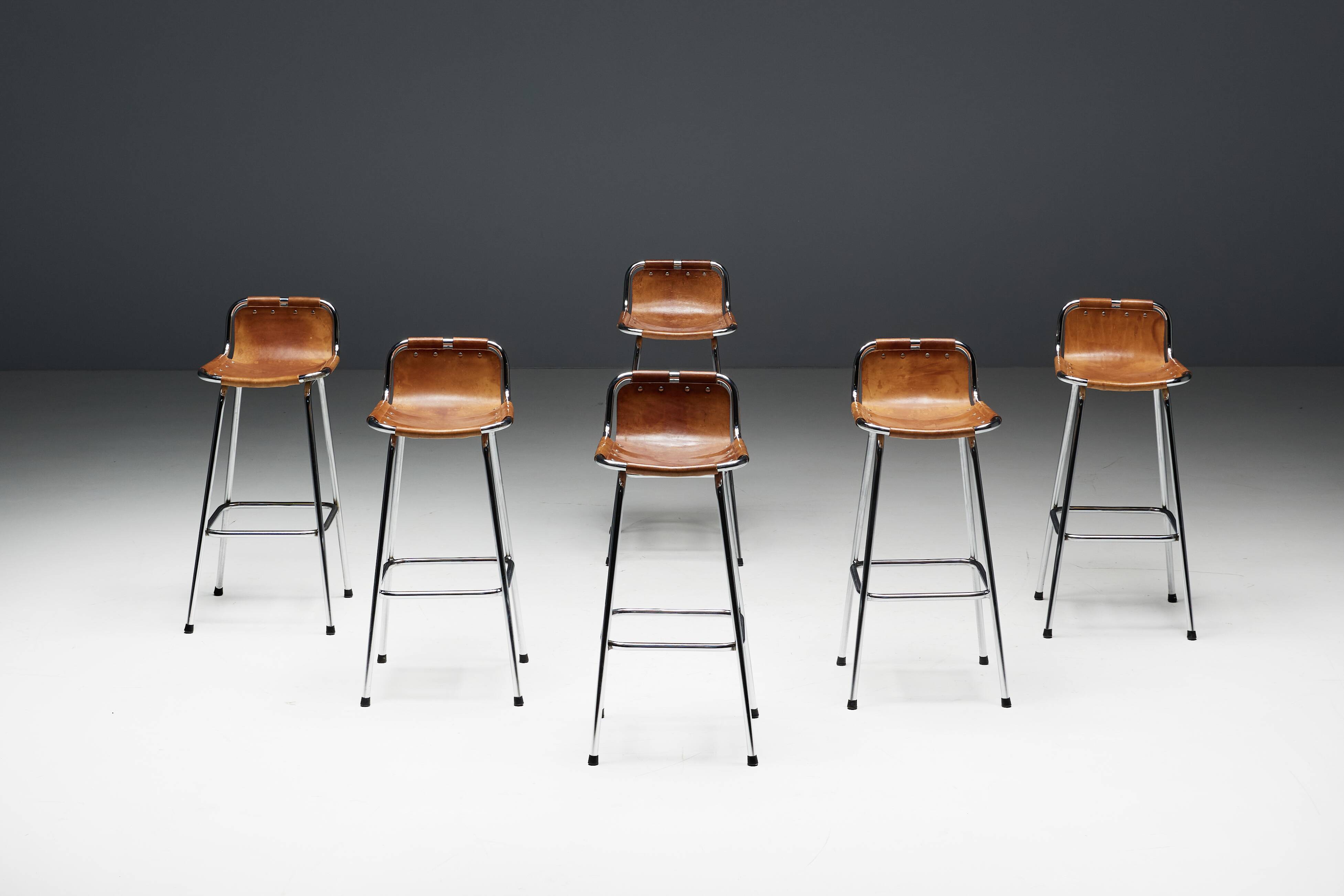 Bar Stools by Dalvera, Les Arcs, France, 1960s