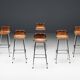 Bar Stools by Dalvera, Les Arcs, France, 1960s