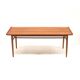 Table basse vintage en teck par Alf Svensson pour Tingströms Suède