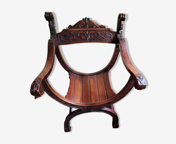 Fauteuil curule ancien