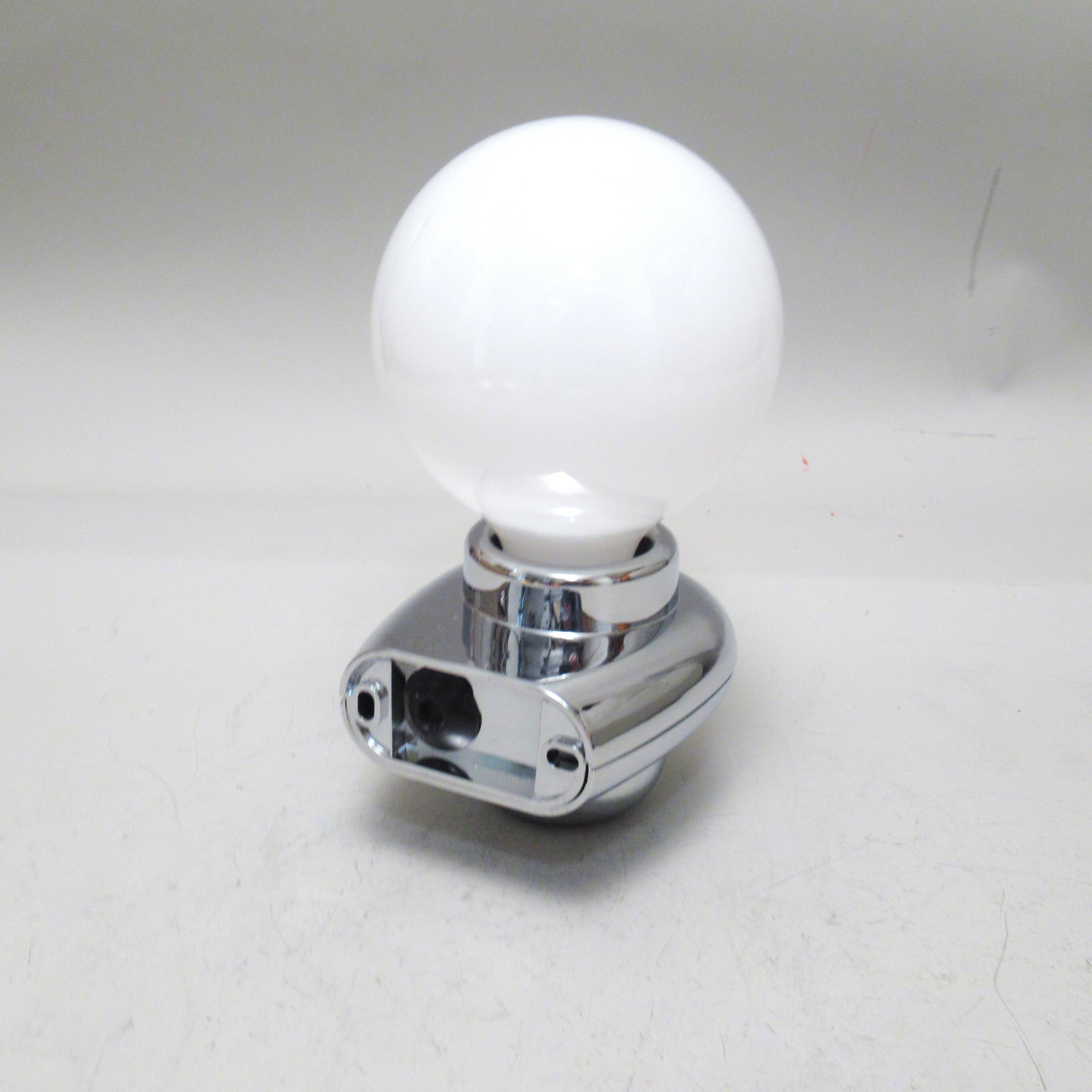 Chrome wall light Allibert from the 1980s