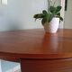 Danish table Frem Røjle Hans Olsen extendable round Scandinavian