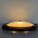 Mid-century wooden and glass framed ceiling light, 1950s, Germany