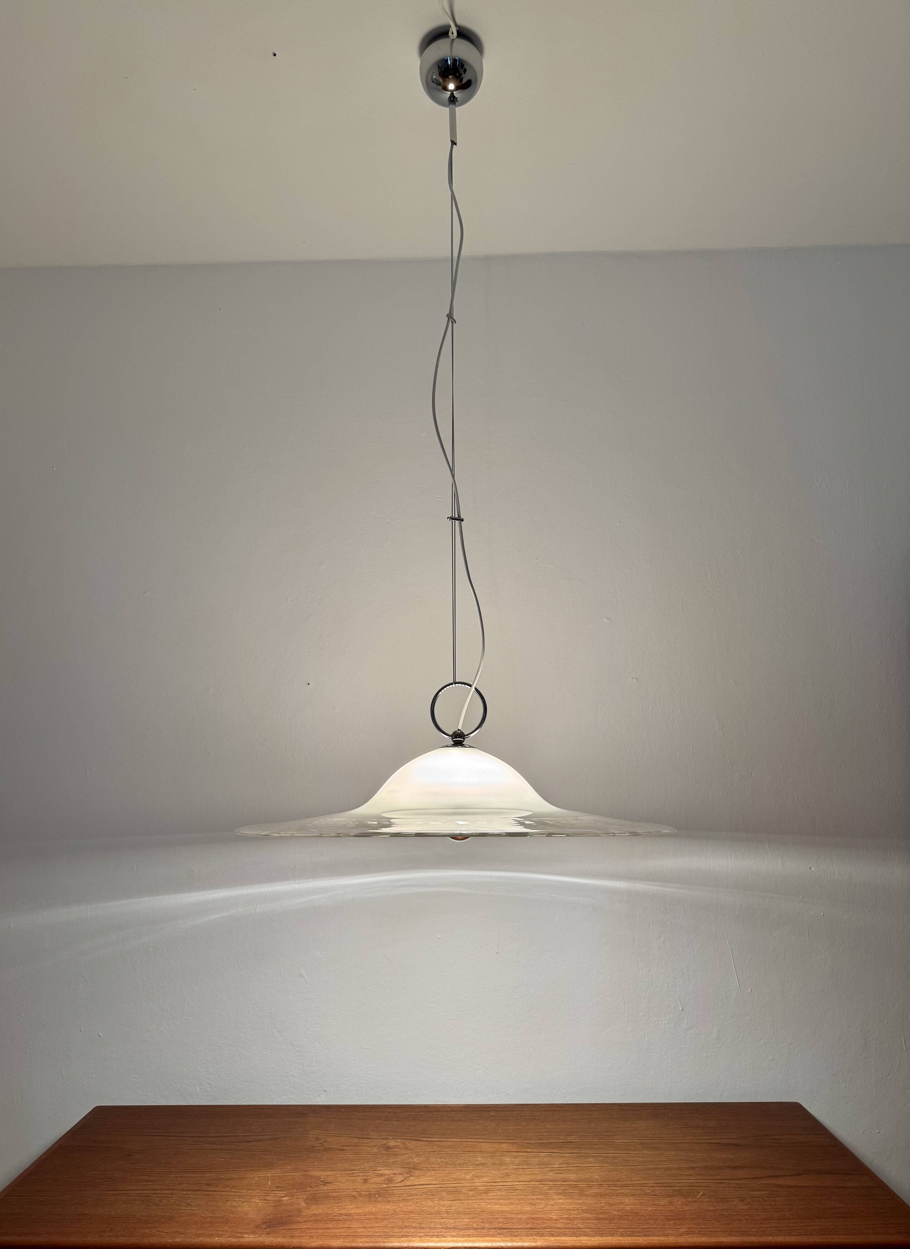 Large Murano Glass Pendant Lamp