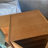 60s hi-fi system / record player and records cabinet