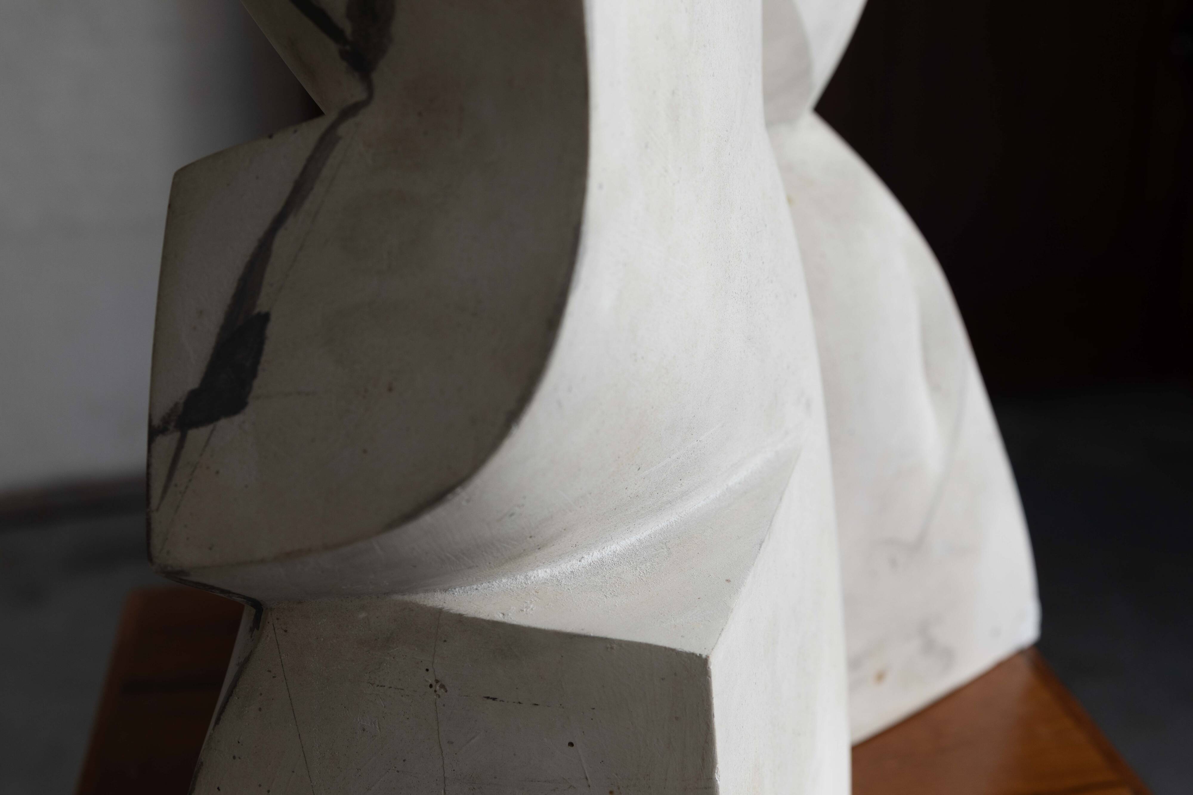 Sculpture 'Then and now' by Pol Spilliaert, Belgium, 2001-2003