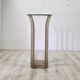 Hollywood regency plexiglass and glass side table, 1980s