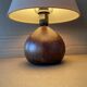 Lampe à poser en bois