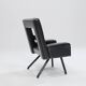 Leatherette Armchair Prototype, Italy, 1980s