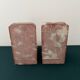 Pair of Art Deco Red Marble Bookends