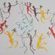 Pablo Picasso: Dance of Peace, Circle of Youth, signed lithograph