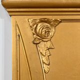 Wooden Mirror and Golden Staff, Louis XVI style – 1930
