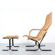 Fauteuil et tabouret Dirk van Sliedregt