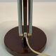 Table lamp in brown lacquered metal, of Danish design from the 1970s