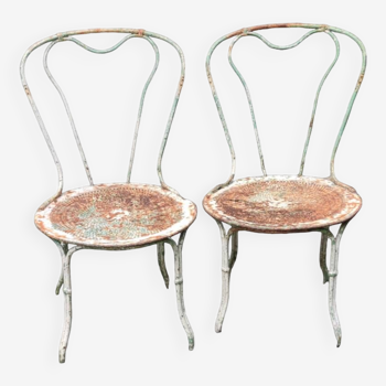 Old garden chairs