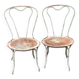 Anciennes chaises de jardin