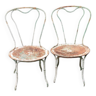 Old garden chairs