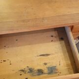 Light wood desk