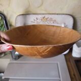 5 dishes in pressed laminated wood