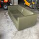 Pfister sofa for Knoll in khaki leather