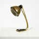 Rare large Mid Century Modern brass table lamp with beautiful patina