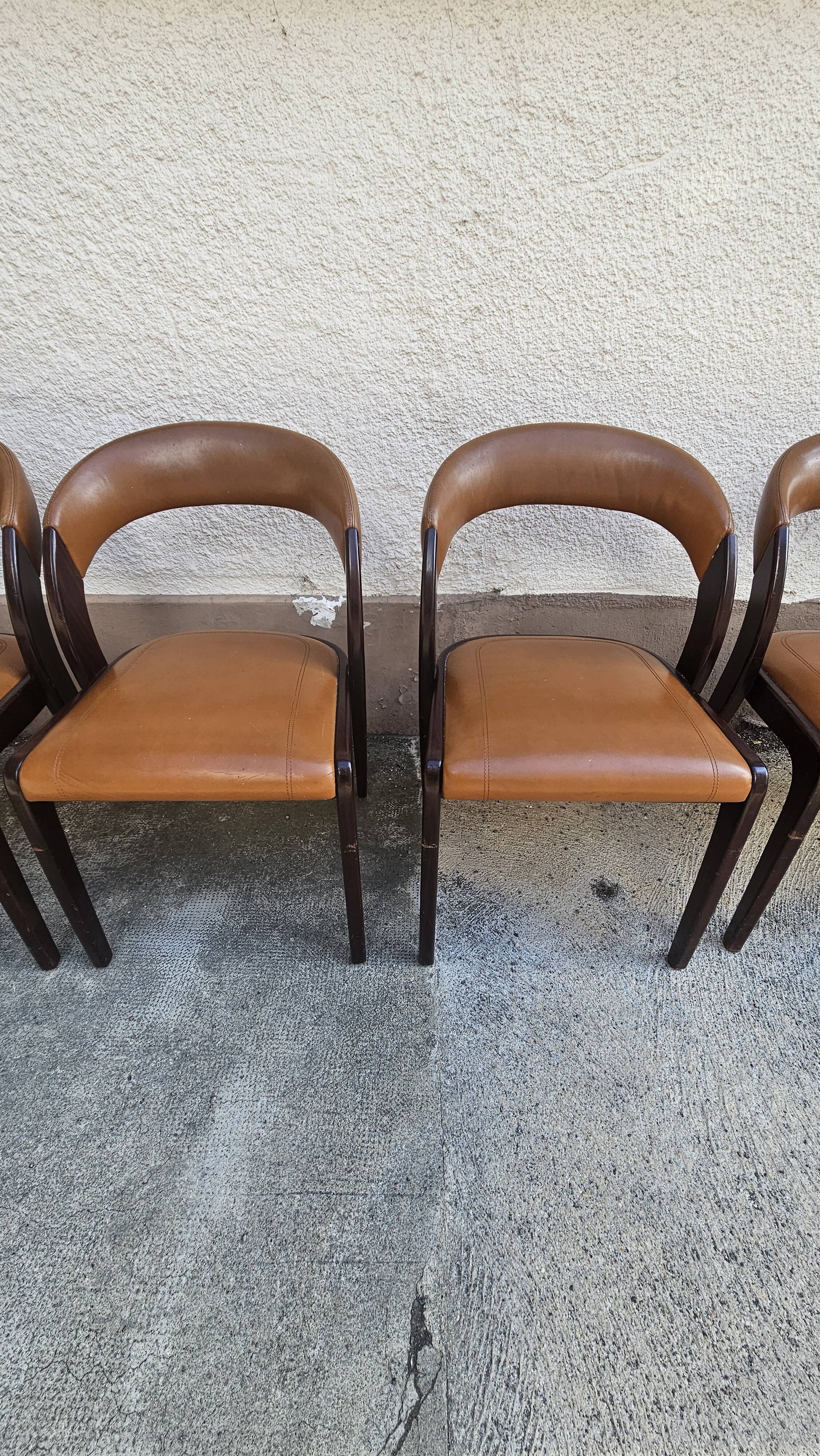 6 Baumann Gondole Chairs
