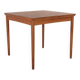 Compact Poul Hundevad for Hundevad & Co extendable dining table in teak