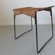 Raoul Guys stool for Airborne in wicker and metal 50s