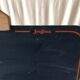 Old table jeujura schoolboy in vintage foldable wood