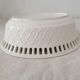 Basket and top in Wedgwood earthenware
