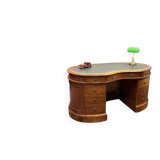 English Classic Kidney Shaped Chesterfield Desk