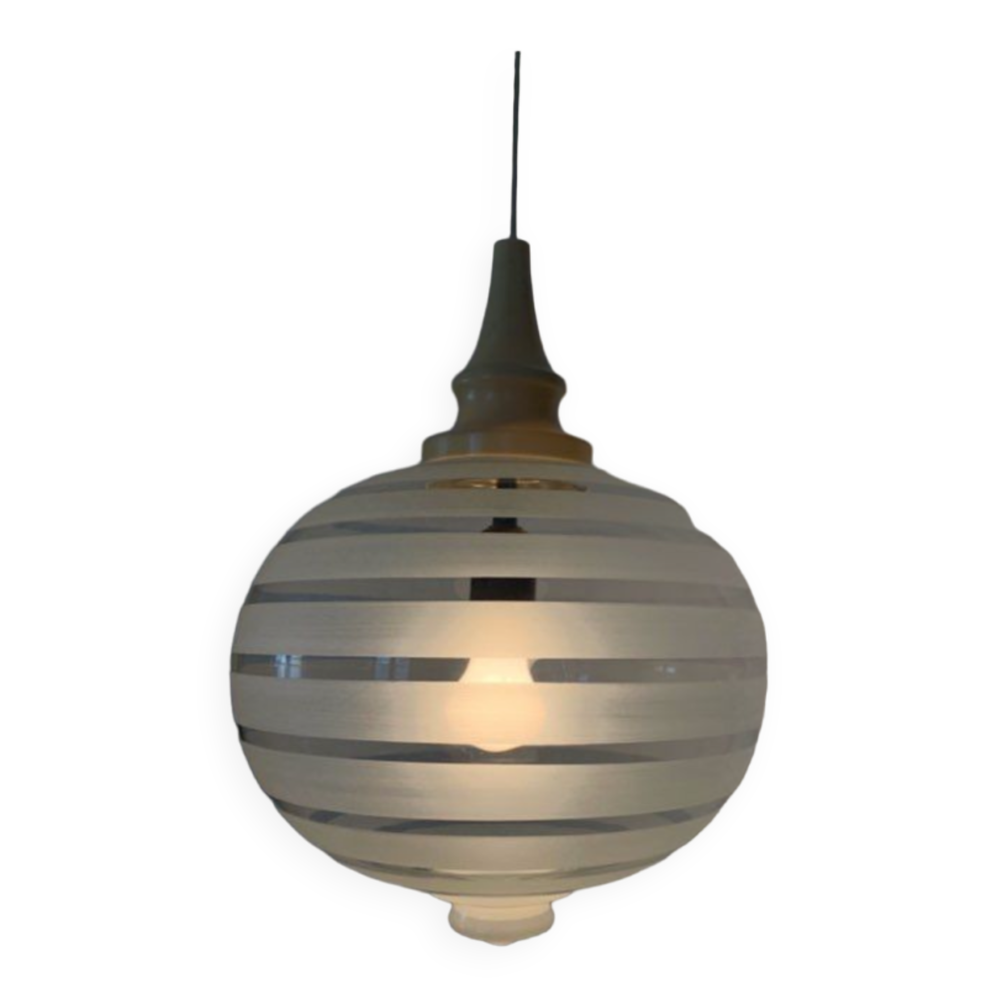 70s candy chandelier