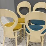 Set of 4 chairs from Baumann, Mouette model, vintage 1970