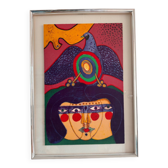 Lithograph by Guillaume Corneille