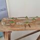 Lot de porte-couteau vintage en verre