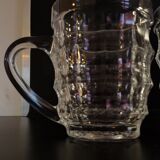 4 old beer steins