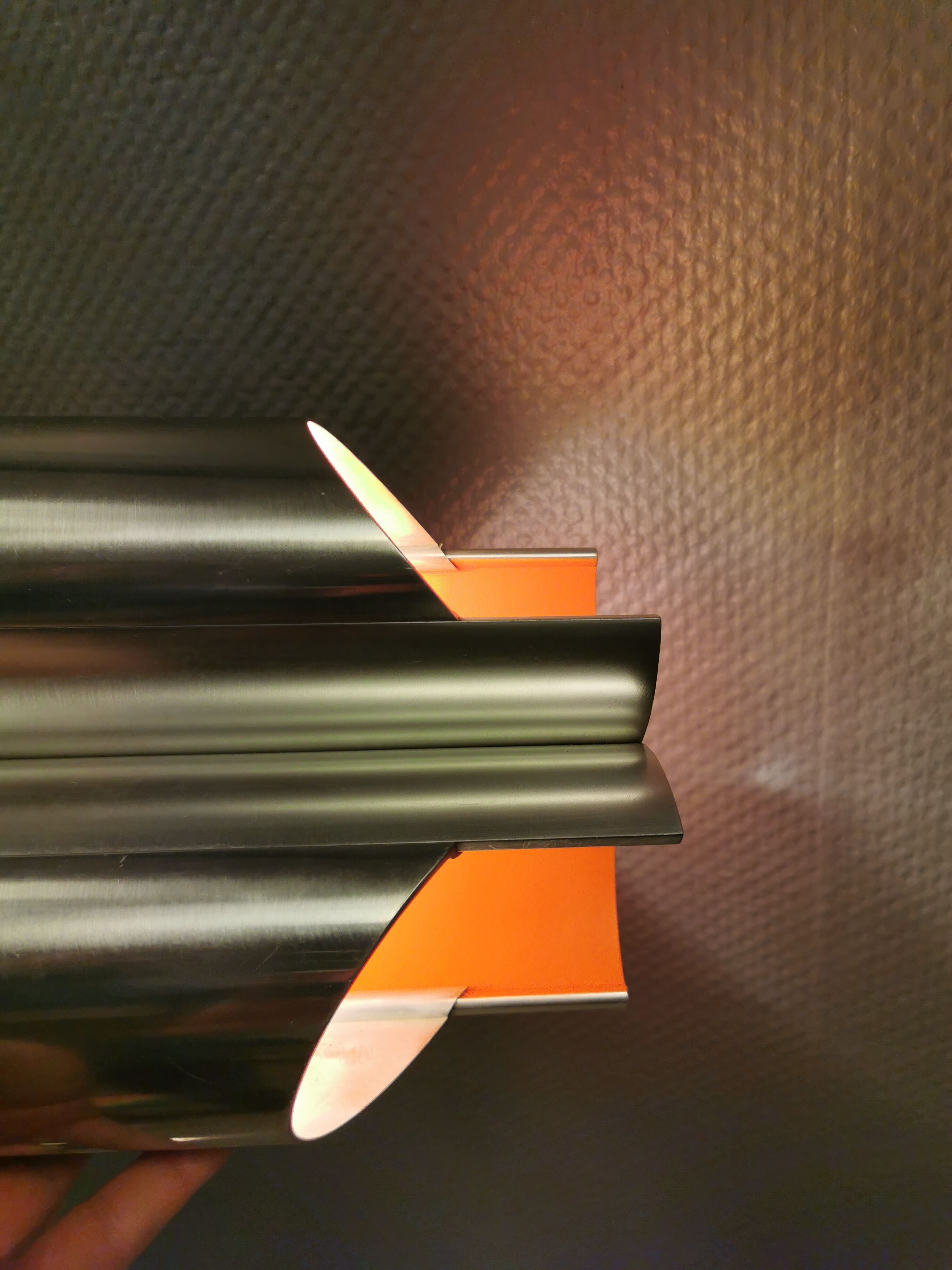 Danish vintage hanging lamp, model Pantre designed Bent Karlby for Lyfa in the 60s.