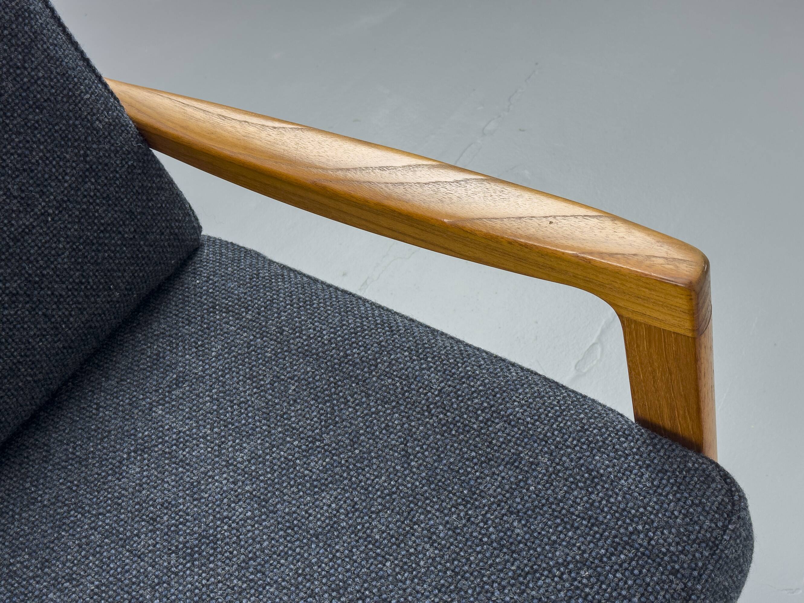 Vintage Two-Seater Senator Sofa in Teak by Ole Wanscher