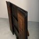 Spanish Rustic Brutalist Dry Bar Counter with matching Barstools
