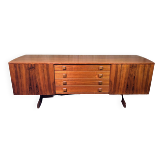 Mid century retro vintage teak rosewood designer sideboard by Vanson 1960