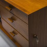 Executive Desk Model 209 in Teak by Arne Vodder for Sibast, 1955