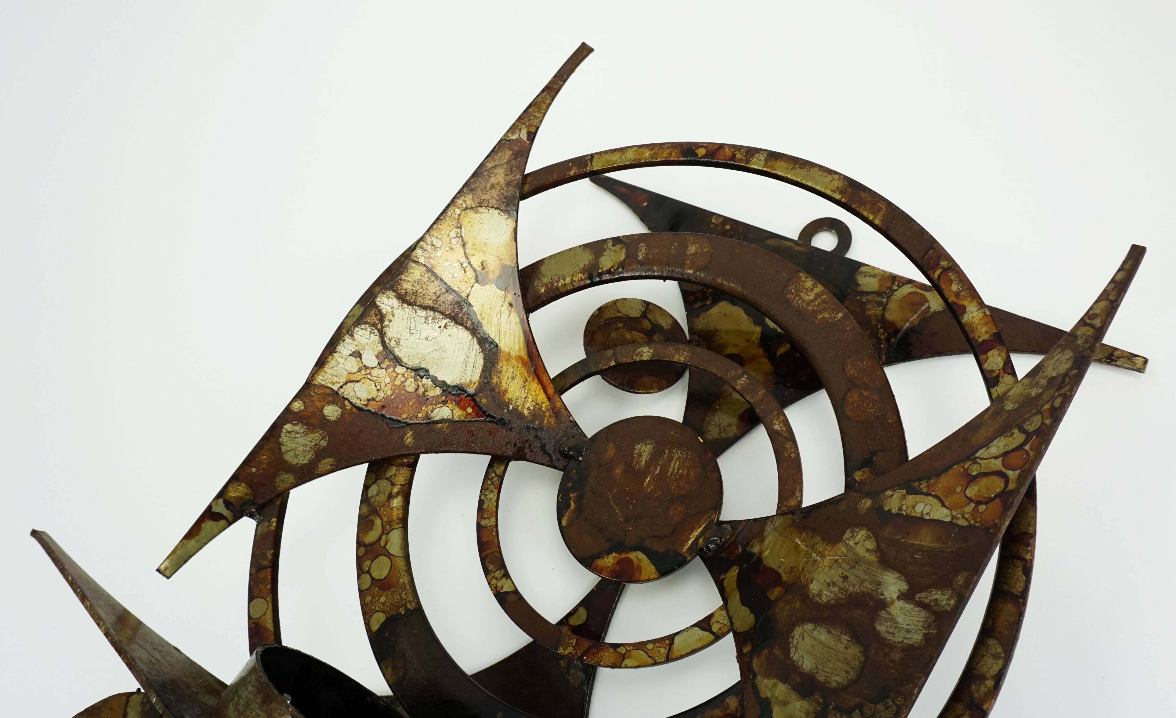 Henrik horst denmark wall candle holder iron brutalistic style