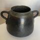 Pot cover vase face 1900 patina of origin