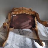 19th-century gilded Venetian-style bedside with gold leaf