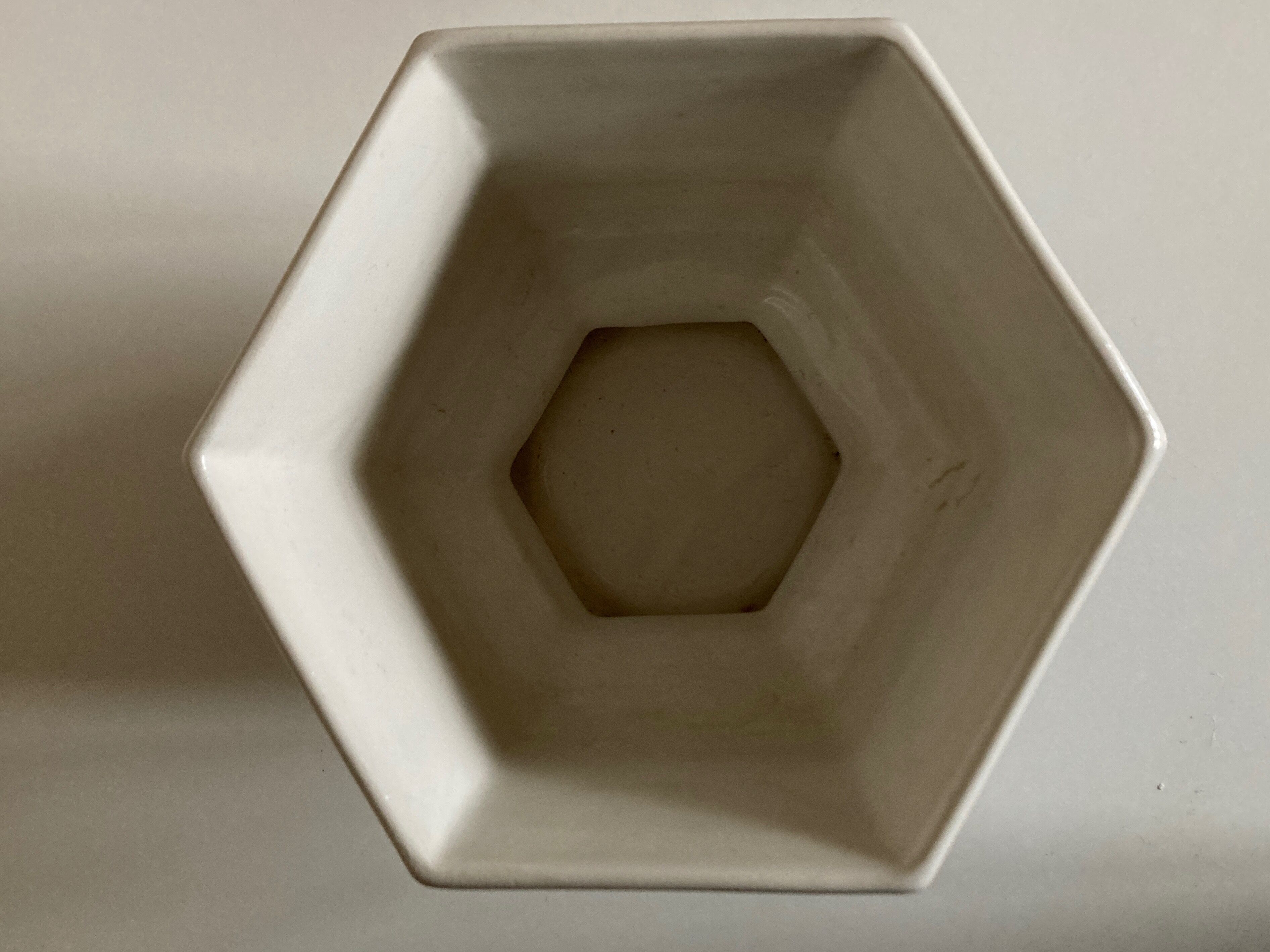 Cache pot 1960 ceramic Bassano neo classical Italian work