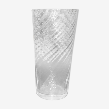 Vase vintage en cristal Kosta Boda